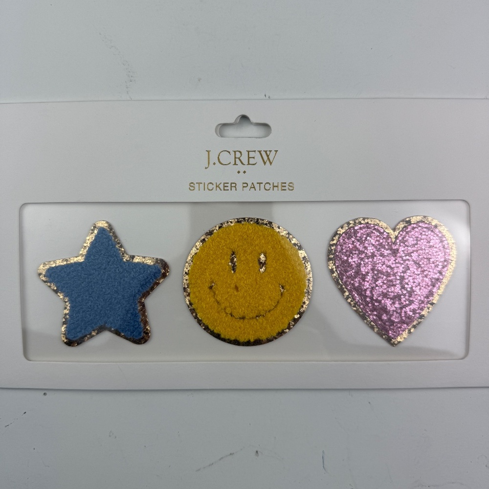 J Crew Sticker patches NEW